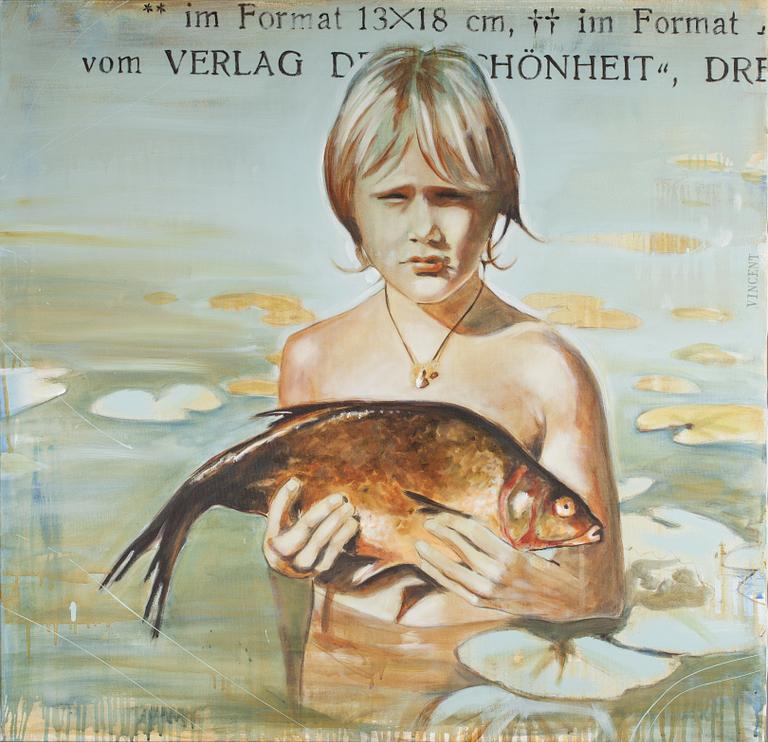 VINCENT BAKKUM, olja på duk, signerad och daterad 2001 a tergo.