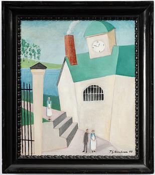 Tor-Göran Henriksson, By the hospital.