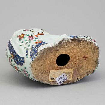 A Chinese 20th century porcelain Buddha.