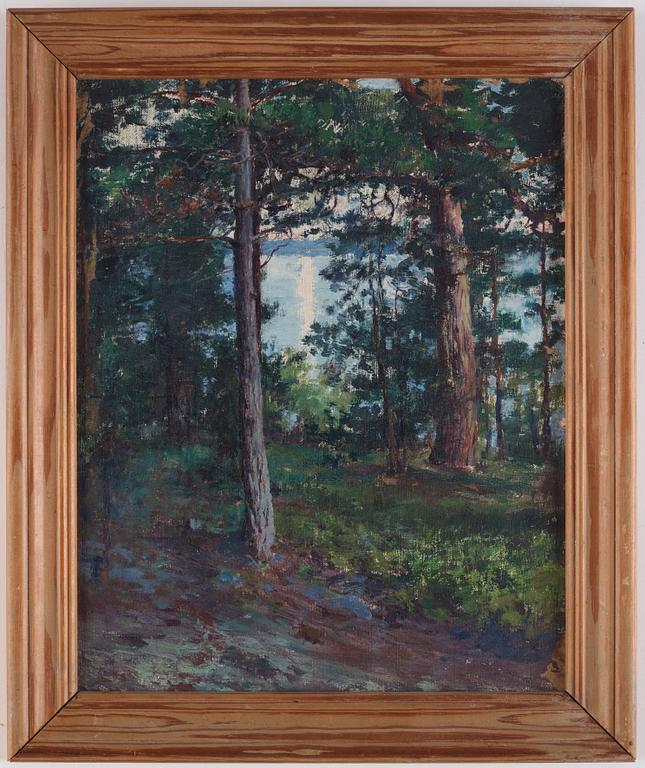William Blair Bruce, Skogslandskap.