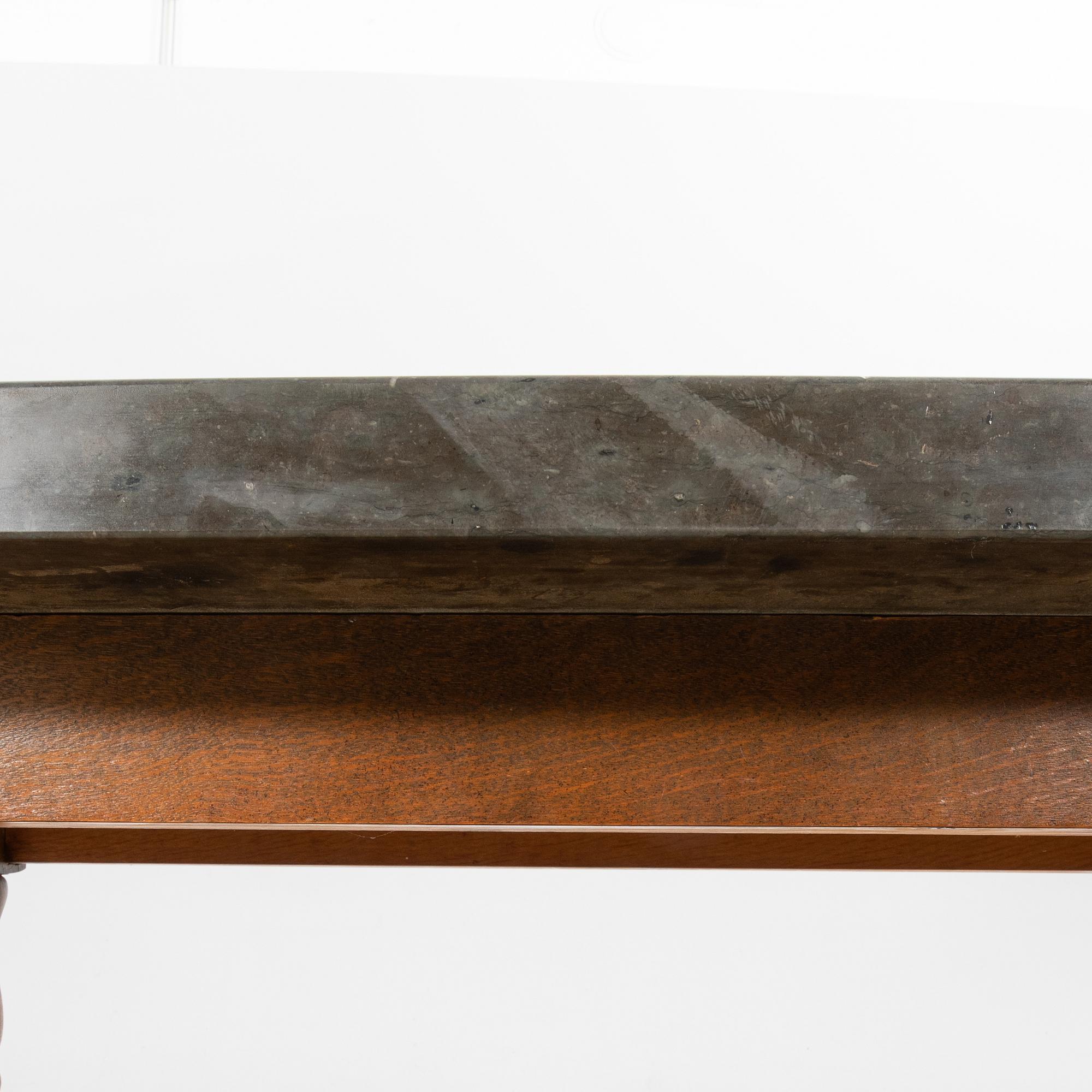 Stone table, Baroque style, 20th century.