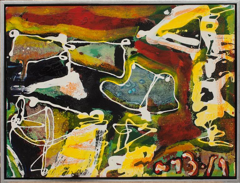 PETER NYBORG, olja på duk, a tergo signerad och daterad 2010.