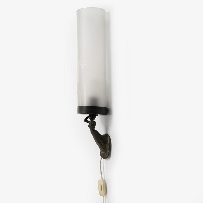Wall lamp, first half of the 20th century.