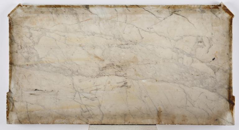 A late Gustavian mahogany commode, Stockholm, late 18th century.