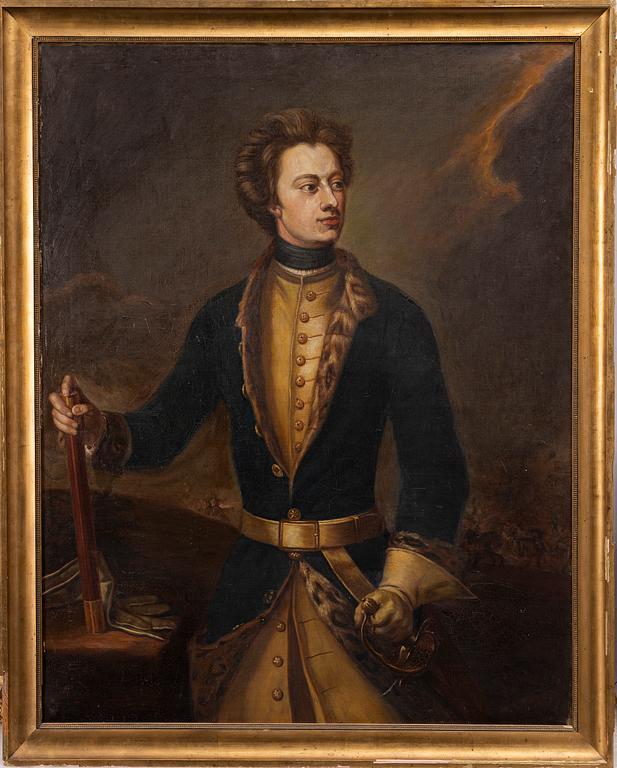 Mikael Dahl, copy after, "Karl XII" (1682–1718).