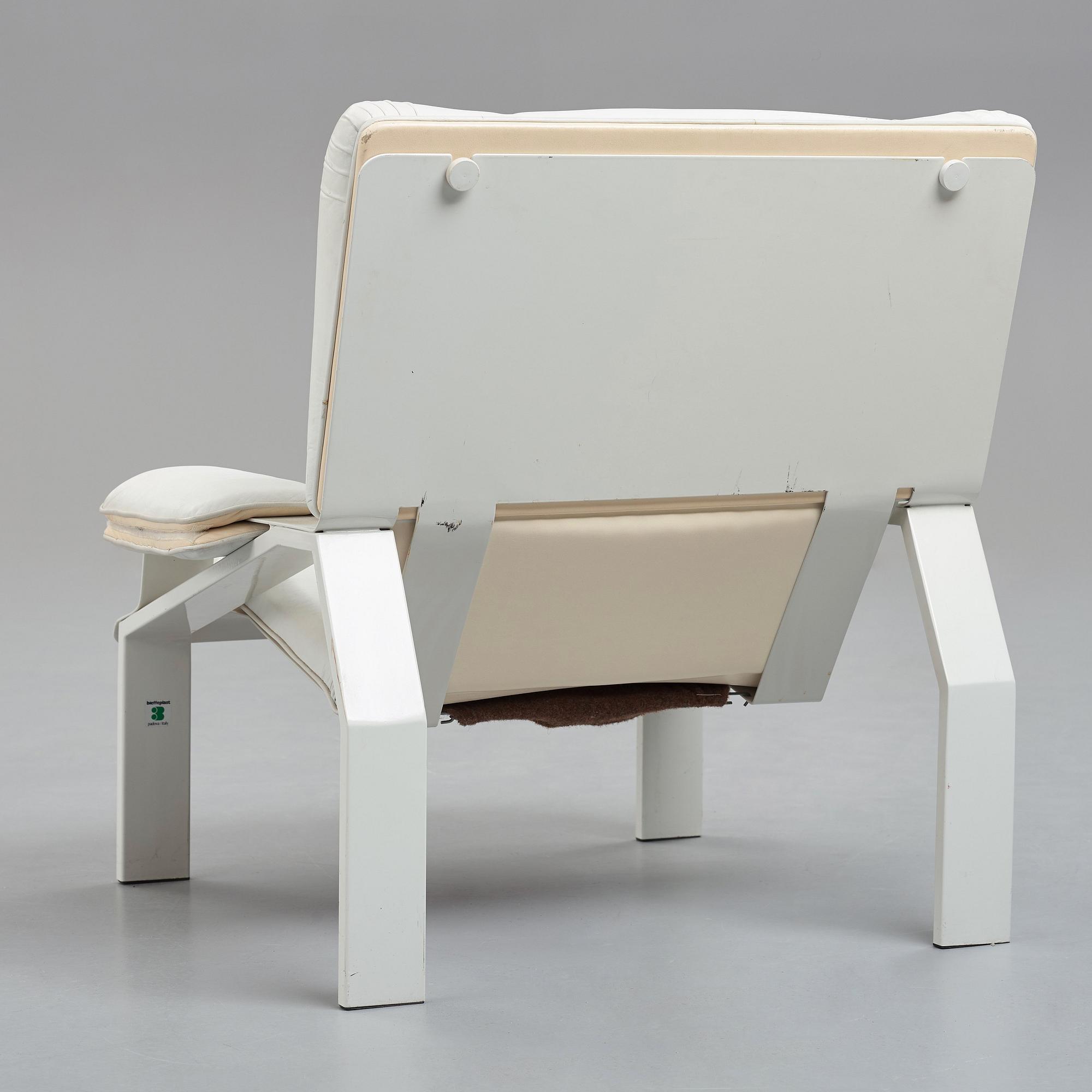 Joe Colombo, a "Lunar Excursion Module" easy chair by Bieffeplast, Italy 1970's.