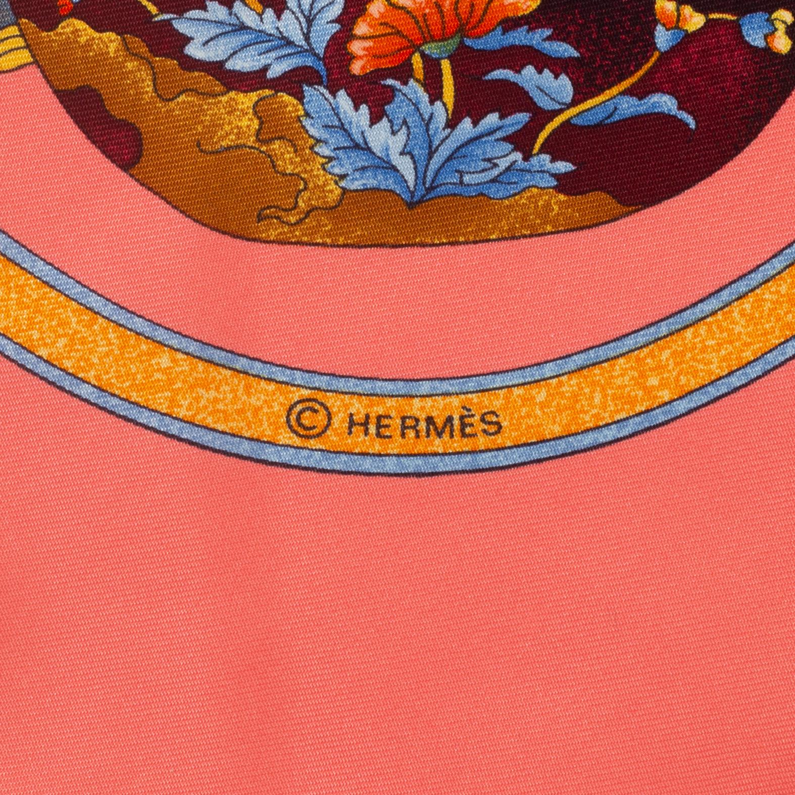 Hermès, scarf, "Qu'importe le flacon".