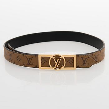 Louis Vuitton, "Dauphine Reversable", vyö, koko 70/28.