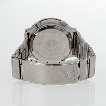 SEIKO, Sports 100, chronograph, wristwatch, 40 mm.