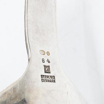 Georg Jensen, Serving spoon, sterling silver, no. 84, Denmark 1933-1944.