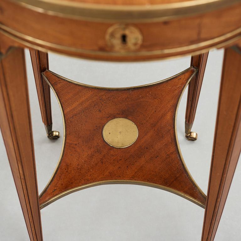 A Gustavian table by Anders Lundelius dated 1783 (master in Stockholm 1778-1823).