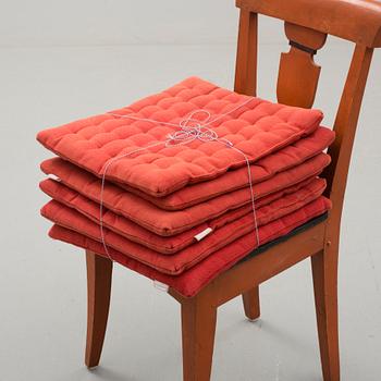 SLAGBORD samt STOLAR, 5 st, 1800-talets andra hälft.