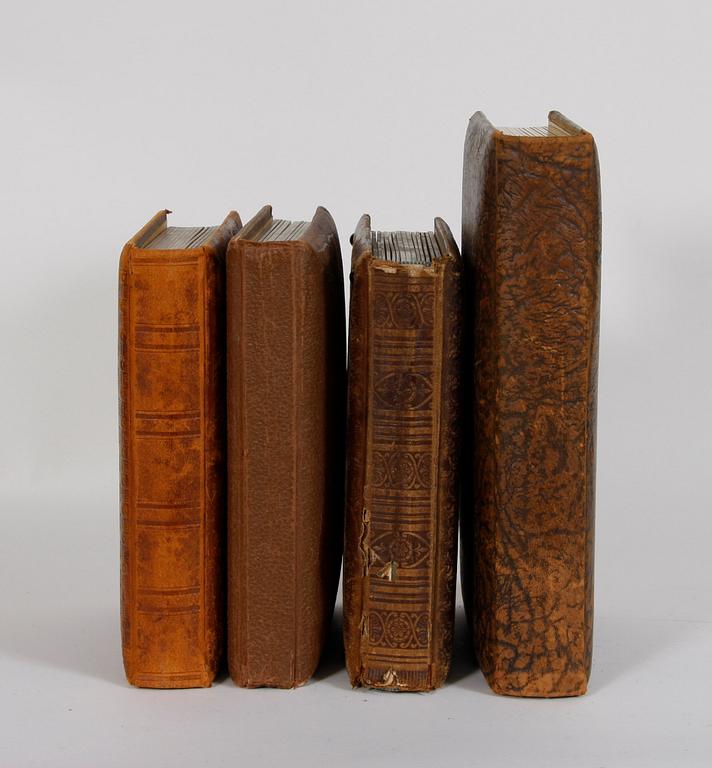 FOTOALBUM, 4 st, 1800/1900-tal.