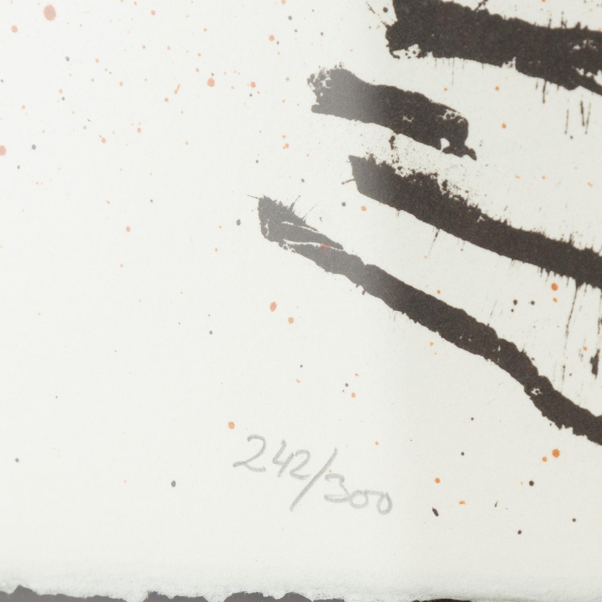 Arman, färglitografi, signerad 242/300.