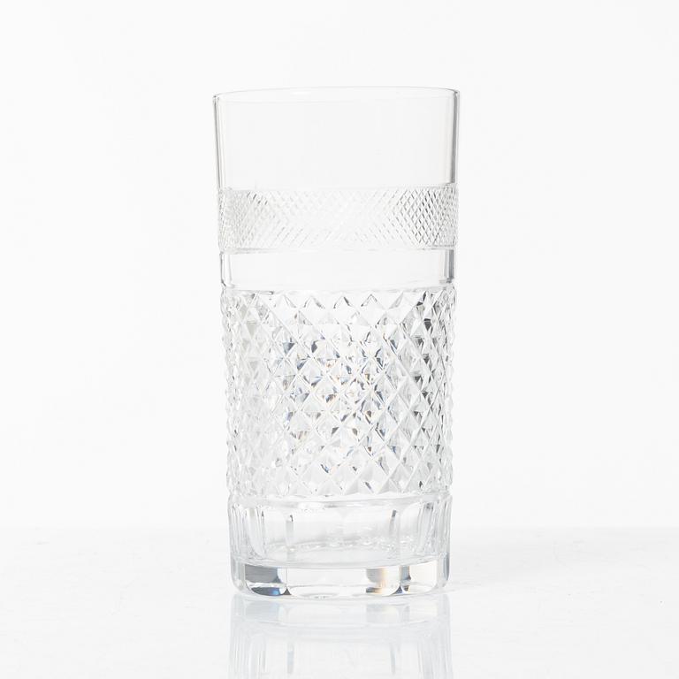 Elis Bergh, glasservis, 107 delar, "Kent", Kosta Boda.