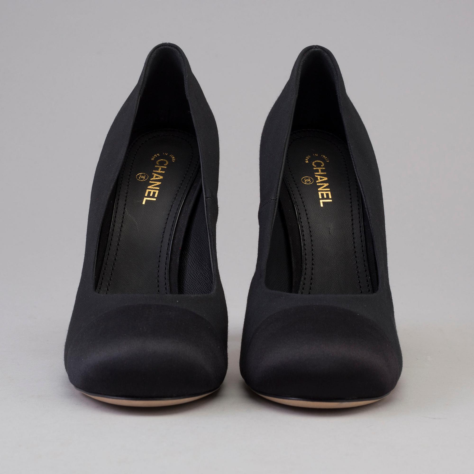 High heels by Chanel, size 39 C.