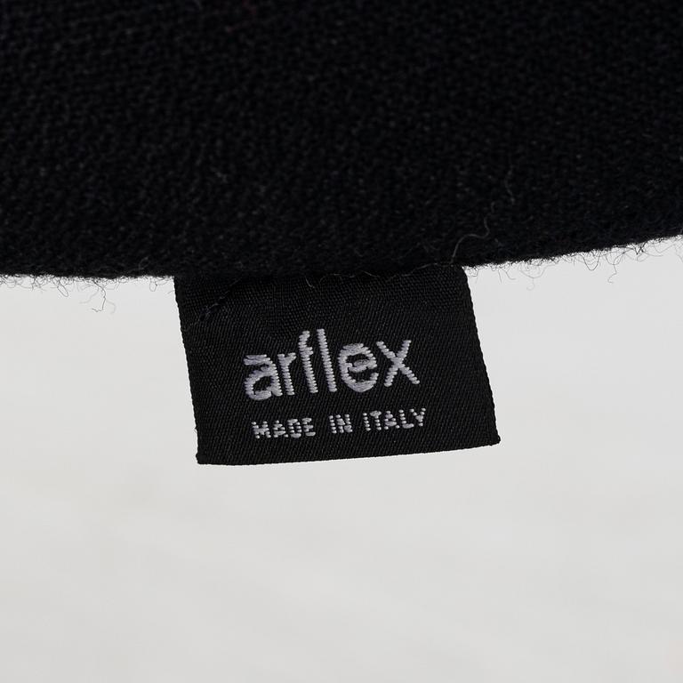 A set of four 'Botolo' chairs by Cini Boeri for Arflex.