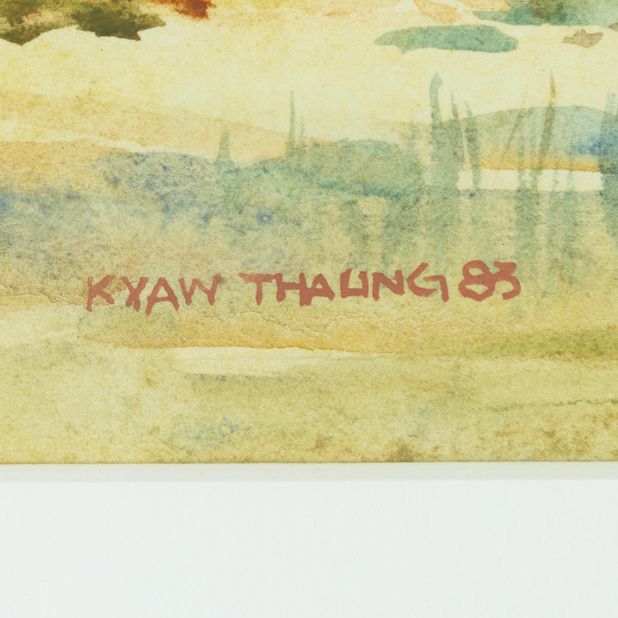 Kyaw Thaung, 'Oxes'.