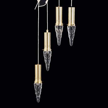 PENDANT, 4 pcs, second half of 20th century.