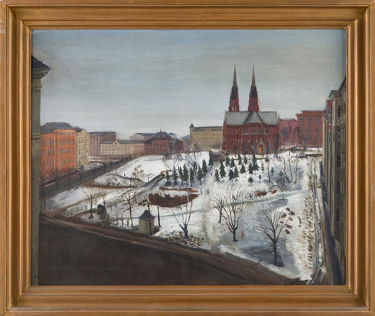 Sulho Sipilä, View towards Johanneksenkirkko.