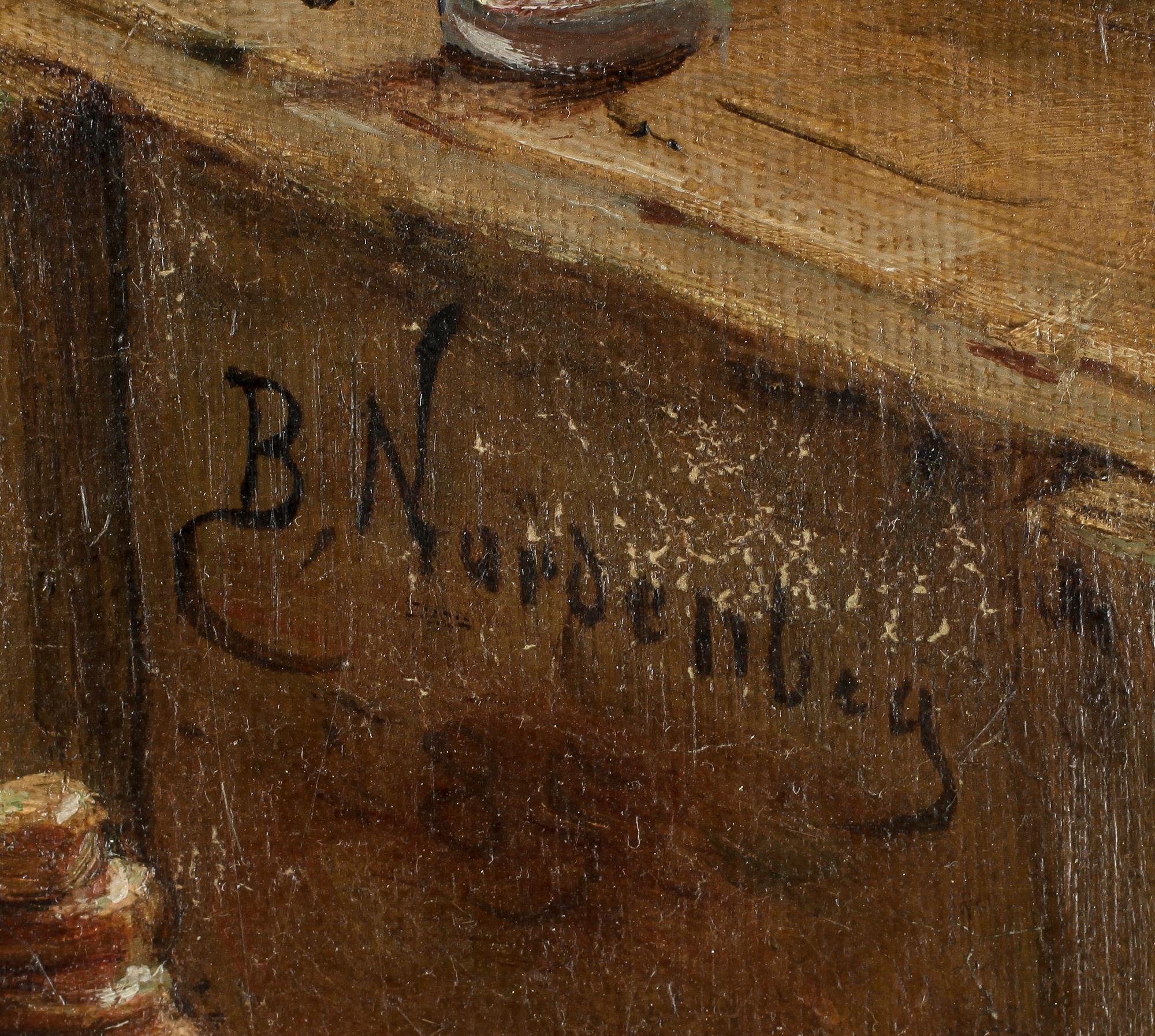 BENGT NORDENBERG, signerad och daterad 85.