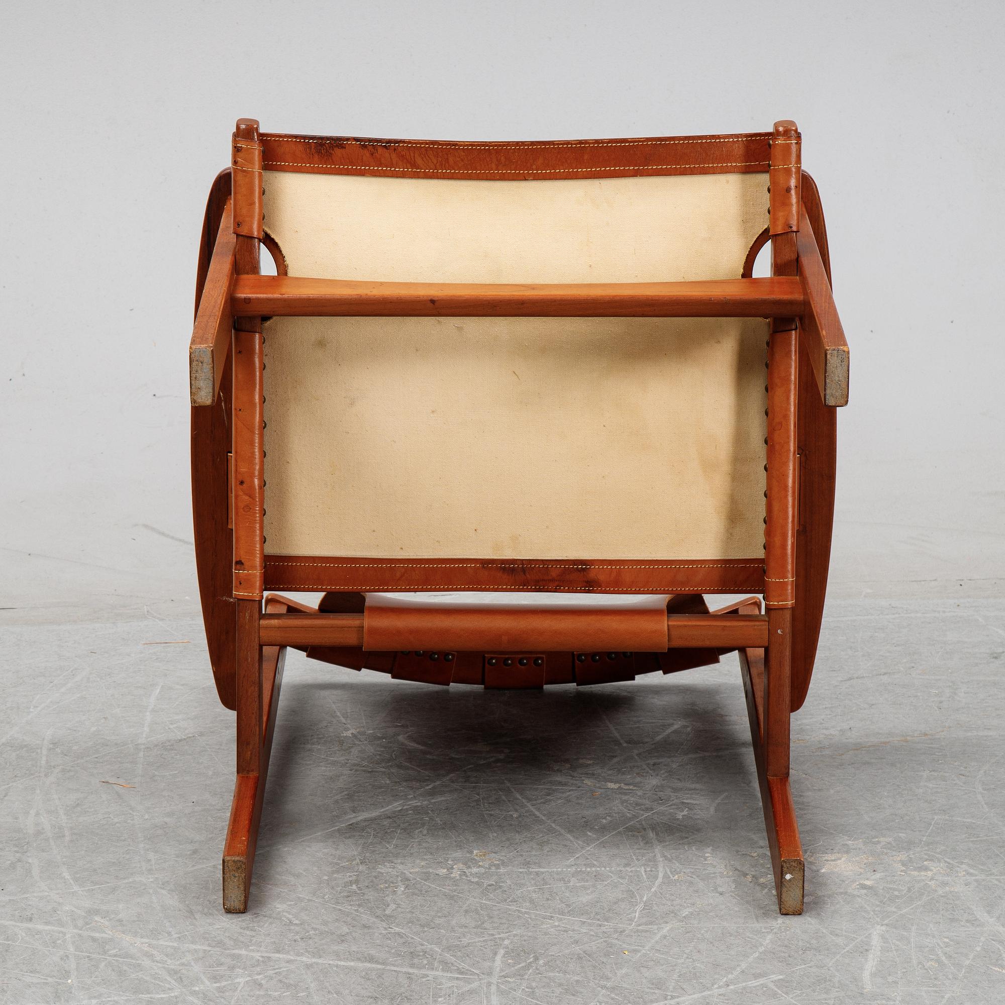 Carl-Axel Acking, fåtölj, "Trienna", Nordiska Kompaniet, 1950-60-tal.