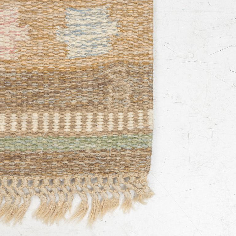 Anna-Johanna Ångström, a flat weave carpet, signed Å, c. 232 x 169 cm.