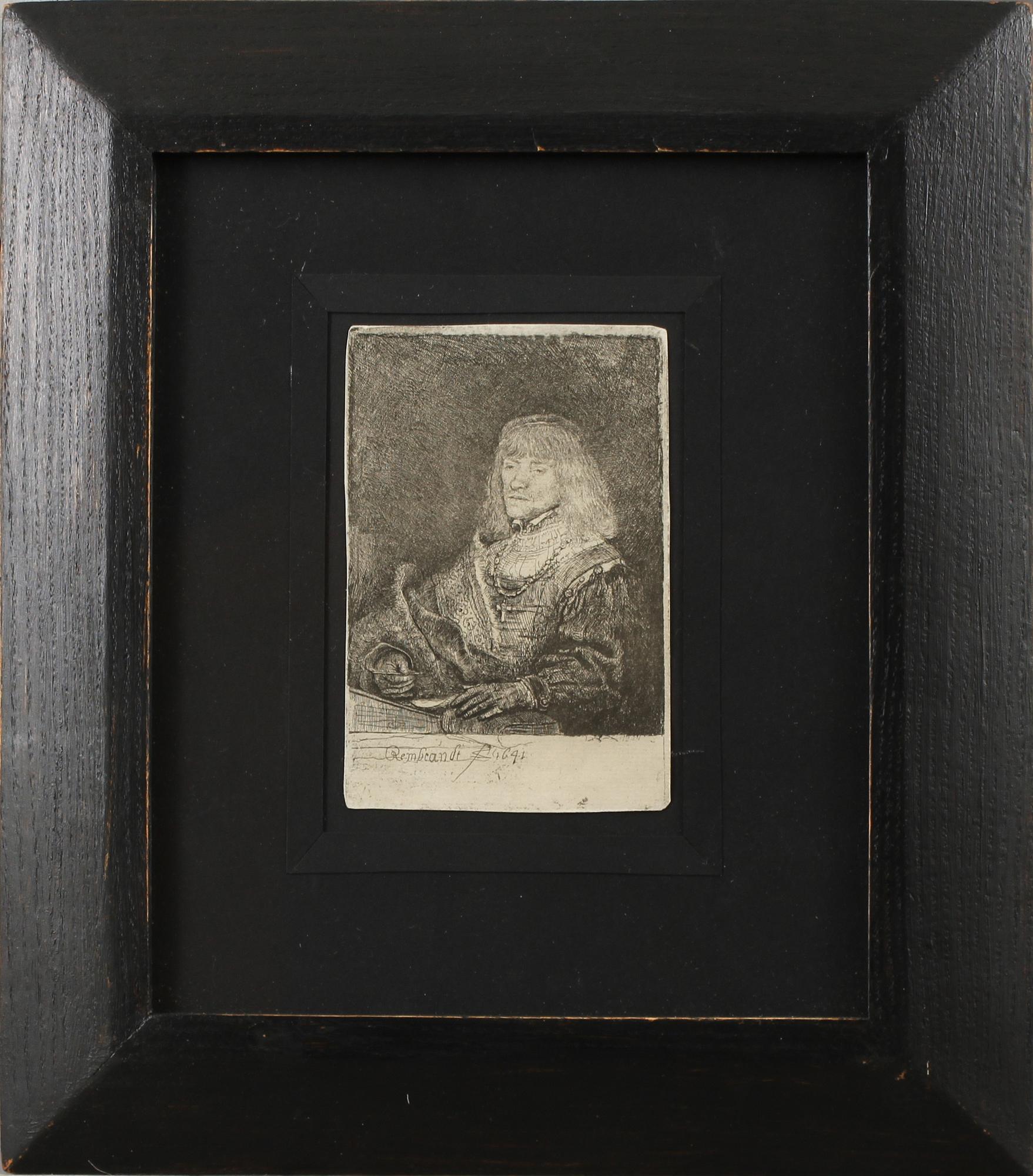 REMBRANDT HARMENSZ VAN RIJN, efter, etsning.