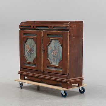 A Swedish painted cabinet, second half of the 18th century.