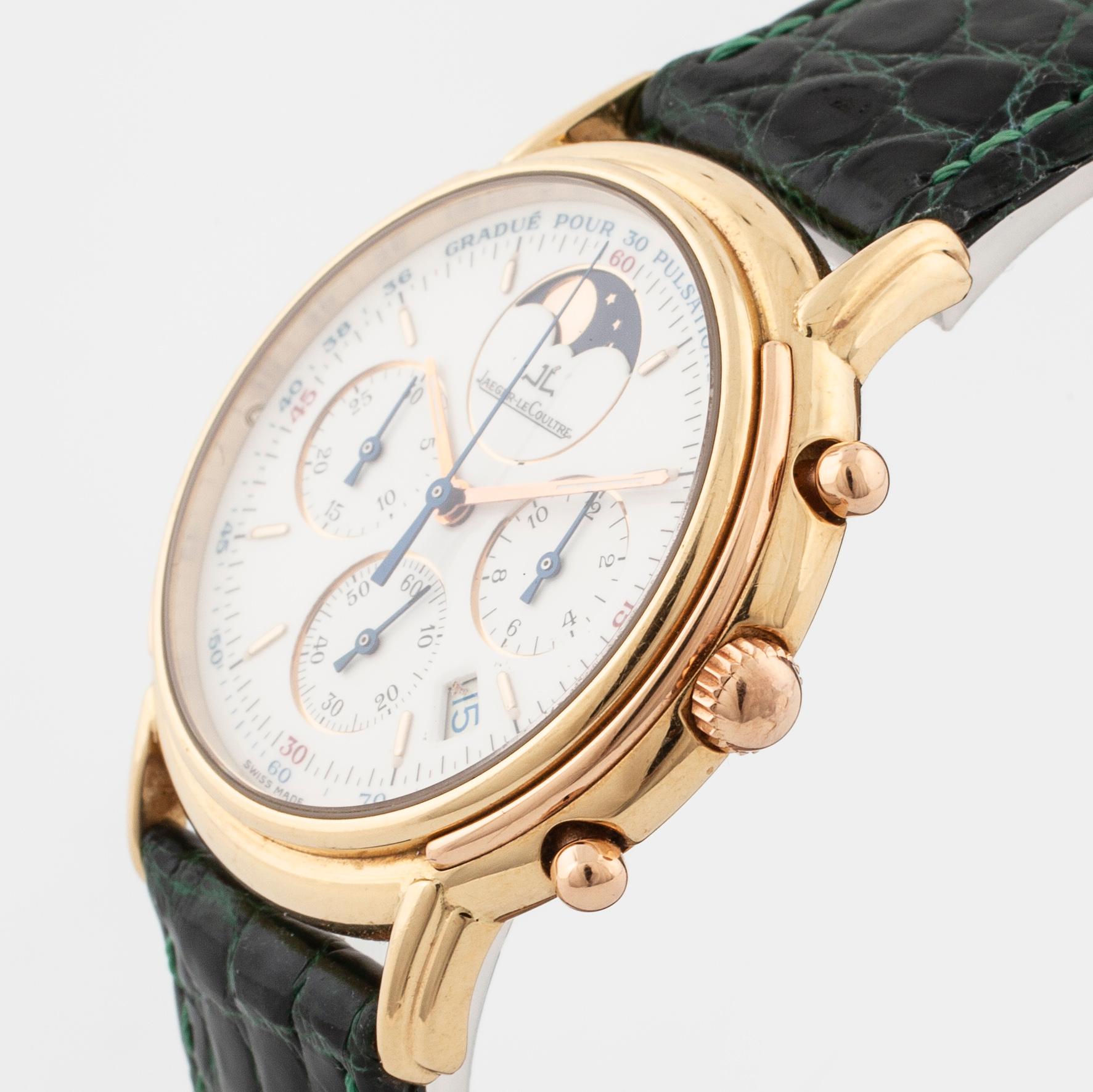 JAEGER-LE-COULTRE, "Odysseus", wristwatch, 34 mm.