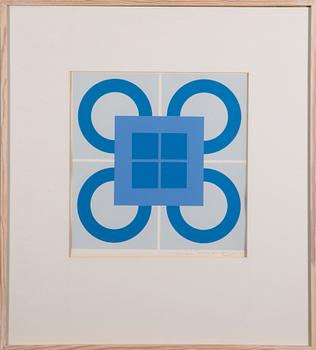 MATTI KOSKELA, serigrafia, signeerattu.