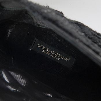 DOLCE & GABBANA, stövletter, storlek 40 1/2.