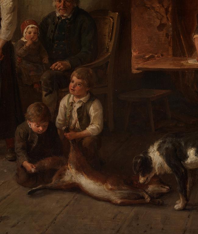 Bengt Nordenberg, A Drink After Hunting.