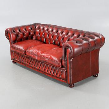 A sofa from the latter half of the 20th century.