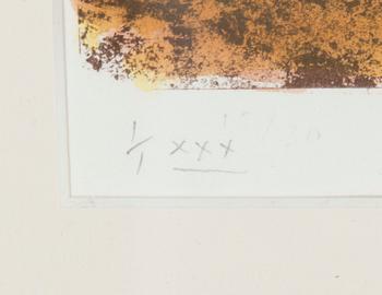 ARTTI POHJANHEIMO, käsinväritetty litografia (pastelli) signeerattu AP, päivätty VII 2000, numeroitu 1/1 XXX.