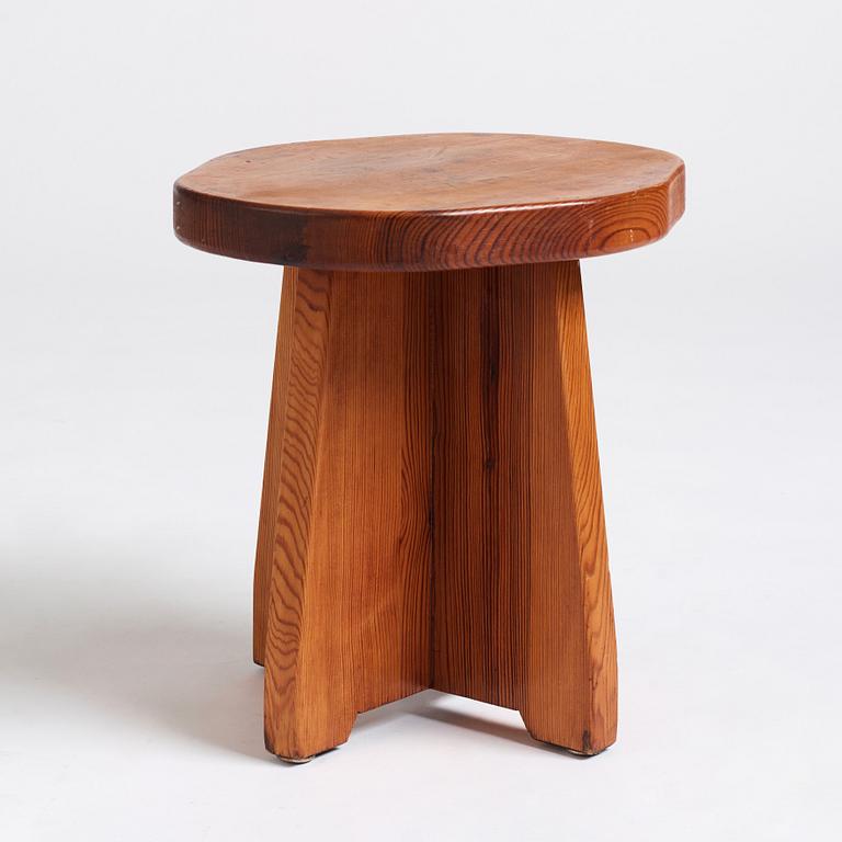 David Rosén, a pine "Berga" stool, Nordiska Kompaniet, Sweden 1930-40's.