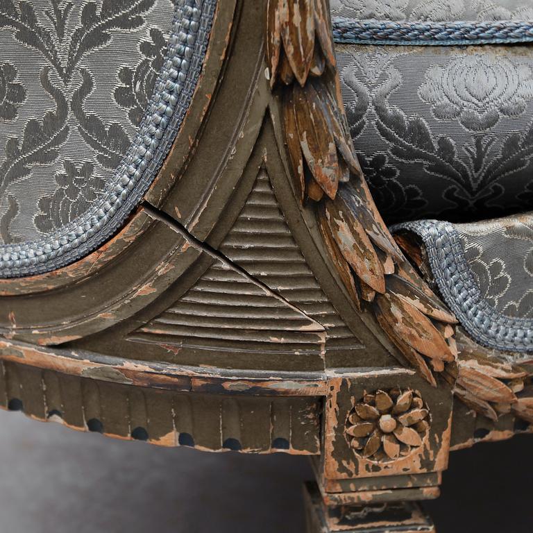 SOFFA, gustaviansk stil, 1900-talets första hälft.