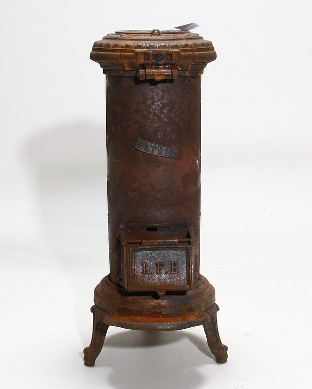 KAMIN, gjutjärn, sent 1800-tal.