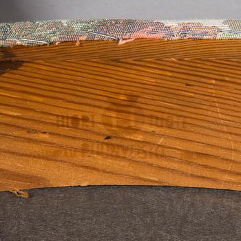 Carl Gustaf Hiort af Ornäs, nojatuoli, "Tohtori", Hiort Tuote Puunveisto, ja rahi, 1940-luku.