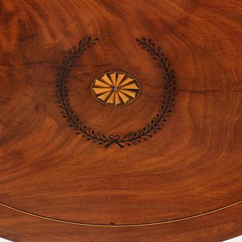 Biblioteksbord, Sverige, 1800-talets första hälft.