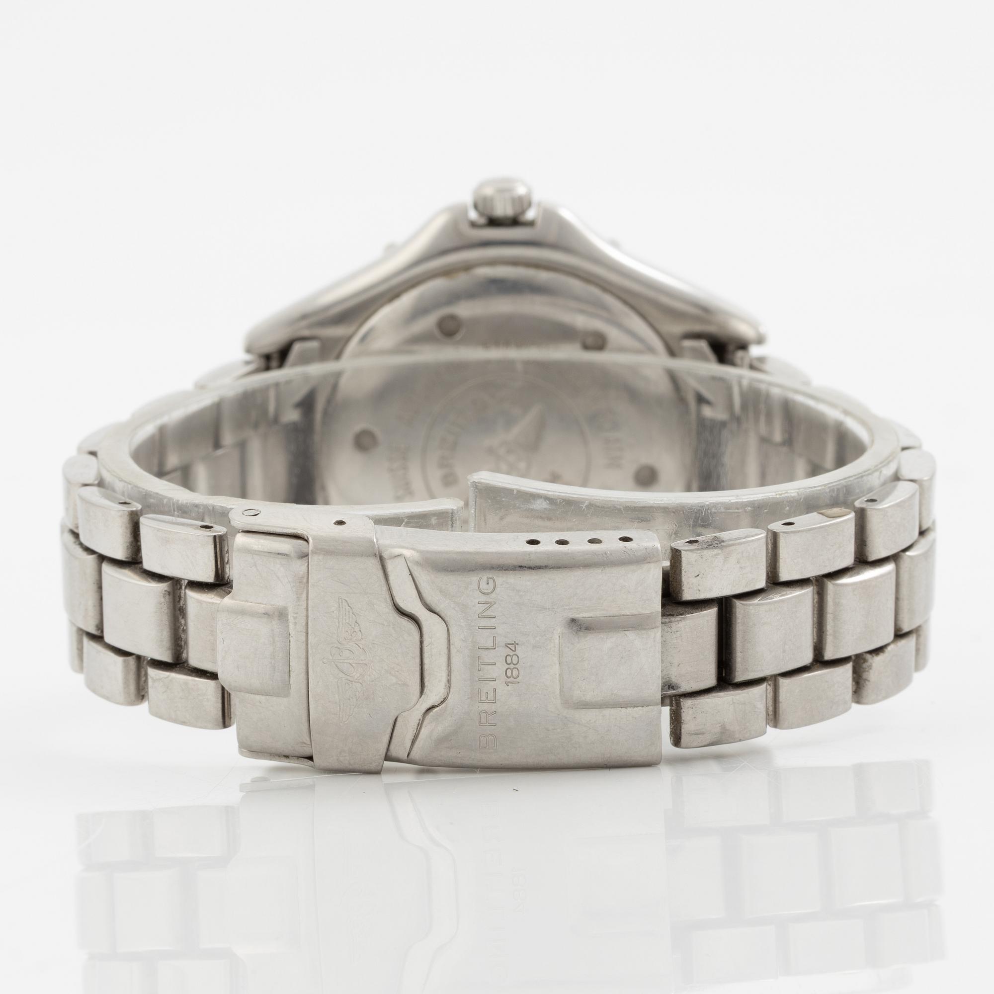 Breitling, Colt, wristwatch, 38 mm.