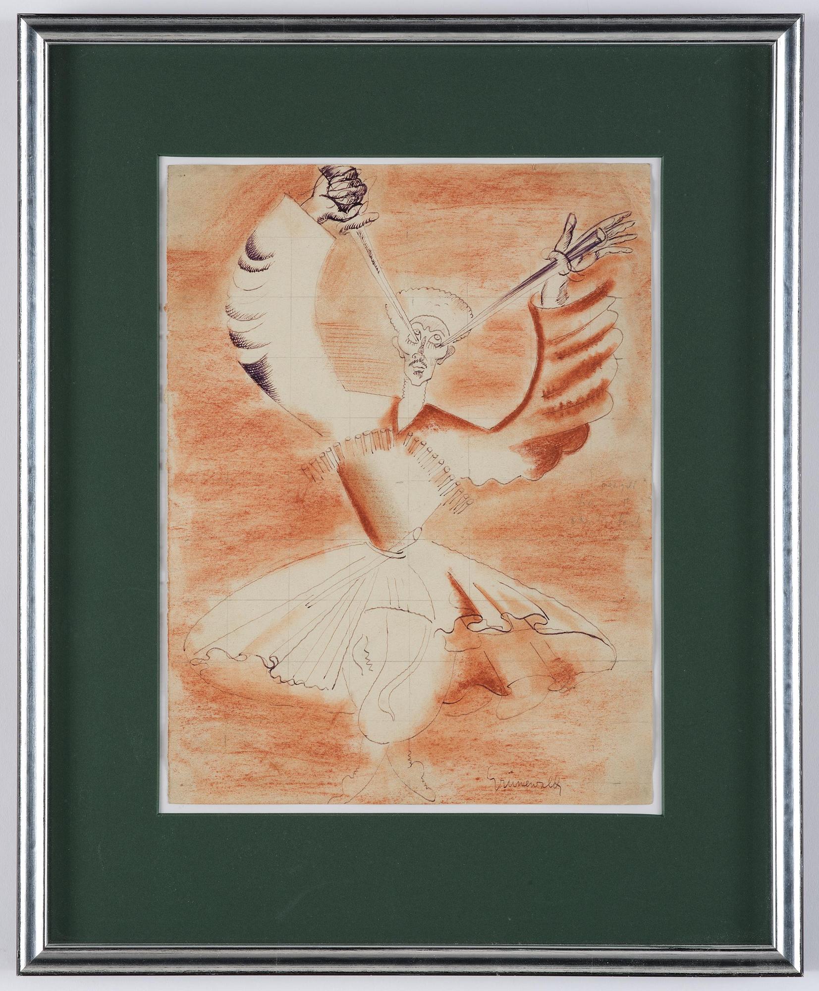 Isaac Grünewald, Dancing Cossack.