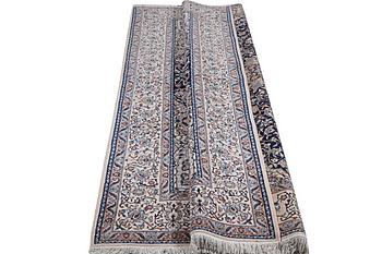A carpet, Nain, part silk, 6 laa, c. 325 x 200 cm.