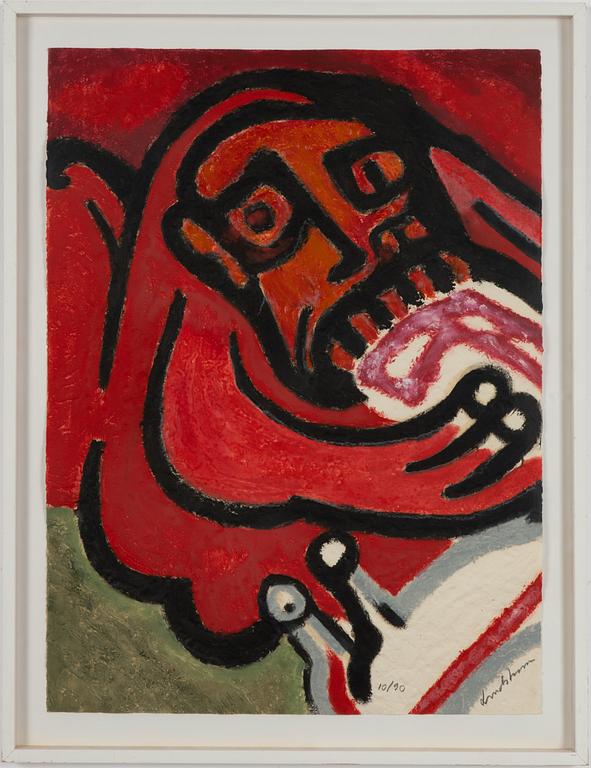 Bengt Lindström,  "Frosseriet". Ur "De sju dödssynderna".