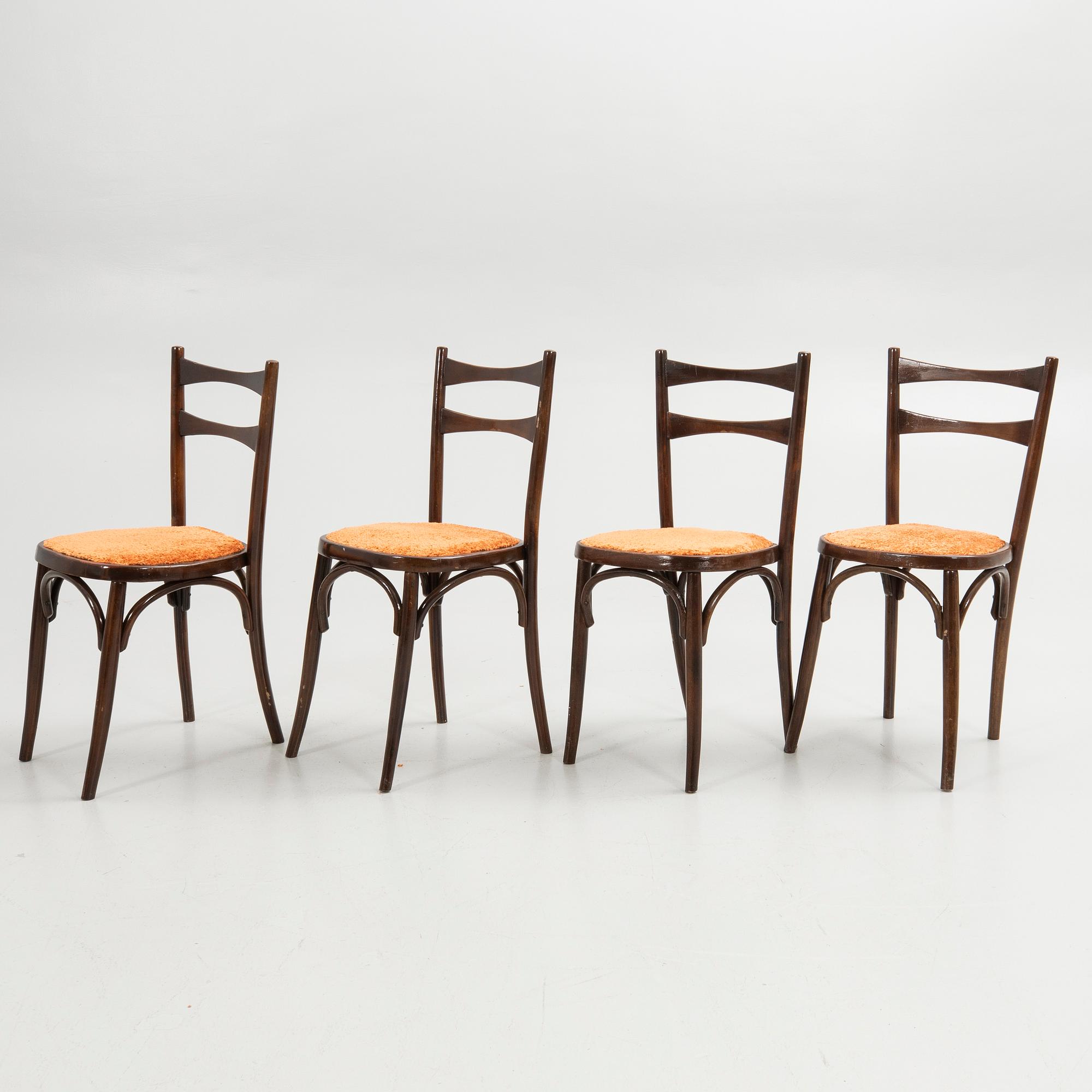Chairs, 4 pcs, 20th century.