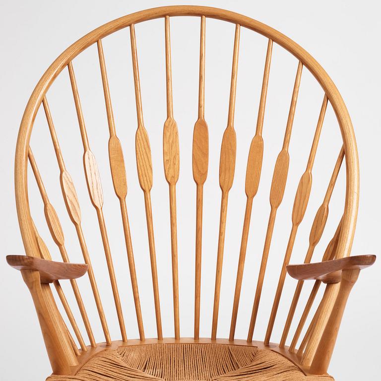 Hans J. Wegner, "Peacock" chair, executed by Johannes Hansen, Denmark 1950-60s.