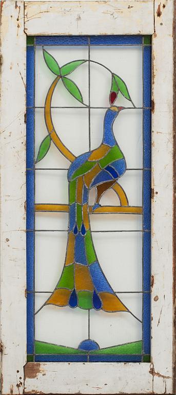 FÖNSTER, 4 st, Jugendstil.