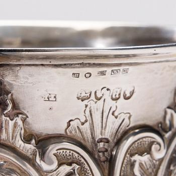 MUGG, sterling silver, Thomas Freeth II, London 1856. Vikt ca 179,5 g.