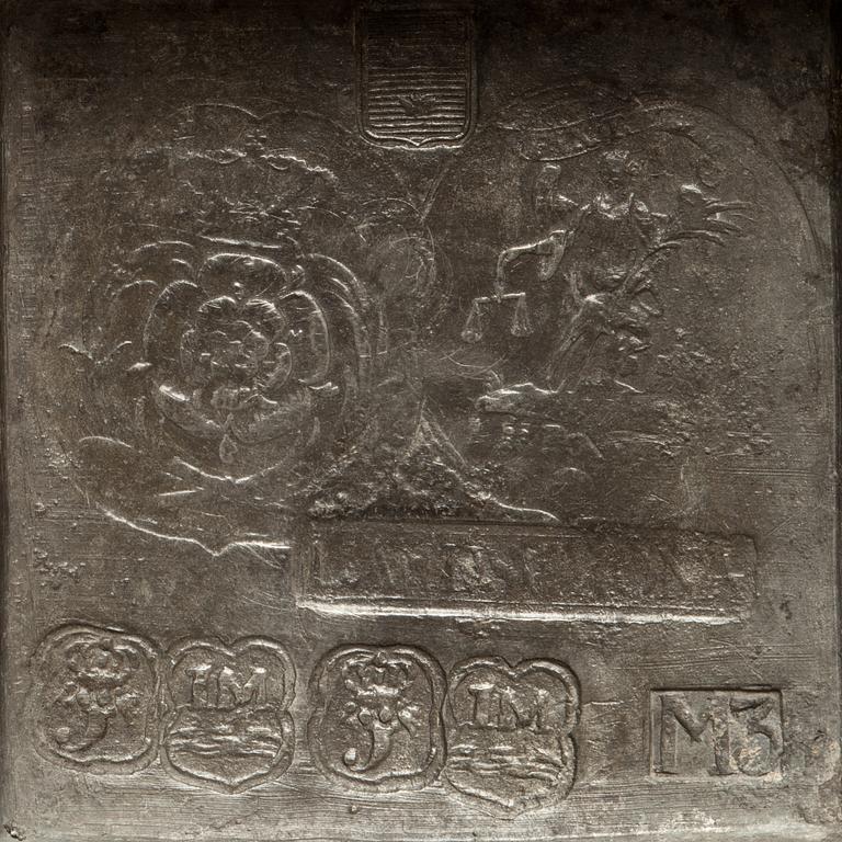 LJUSSTAKE, tenn. Johannes Malmström, Landskrona, 1818.