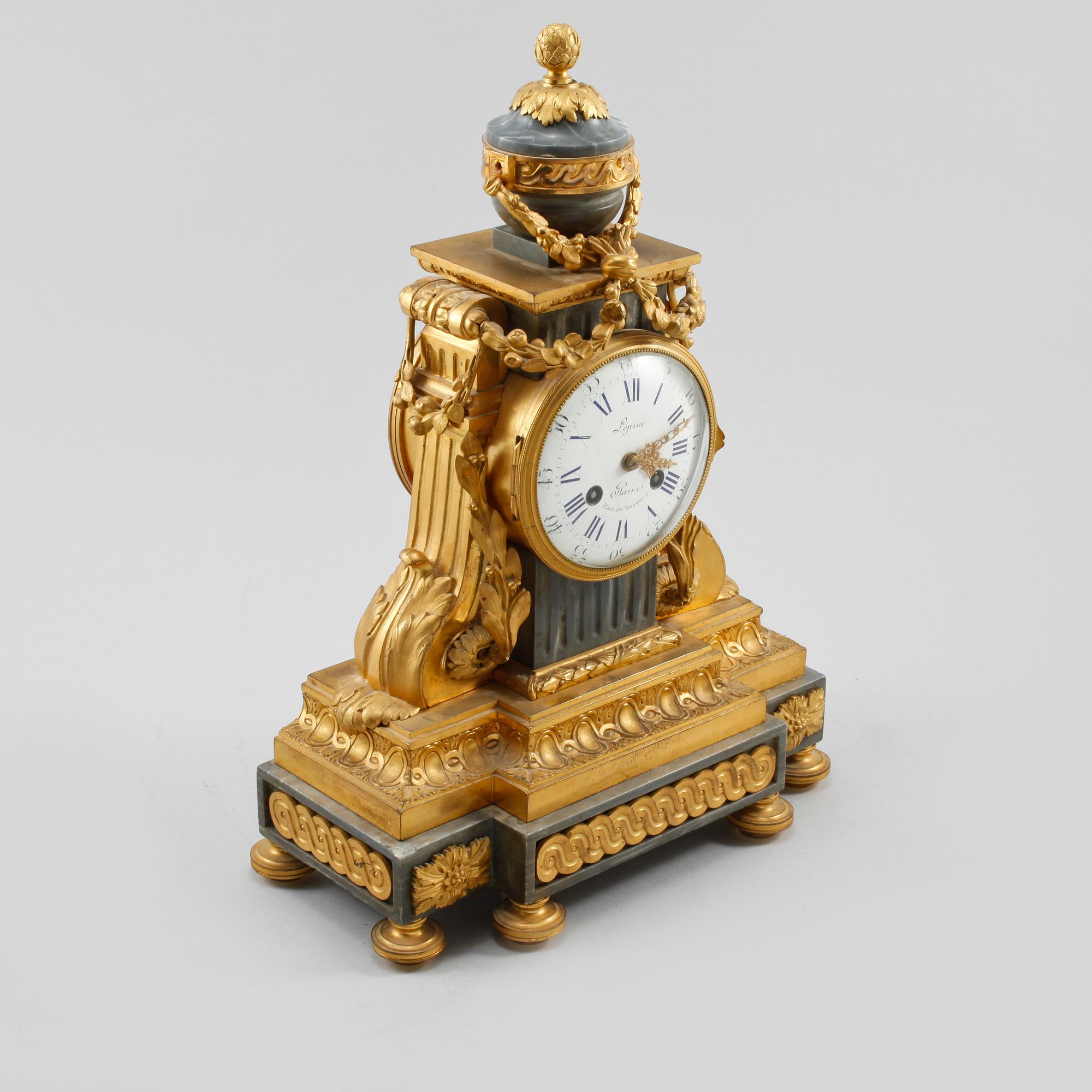 BORDSUR, Louis XVI-stil, Lepine, Paris, 1800-tal.